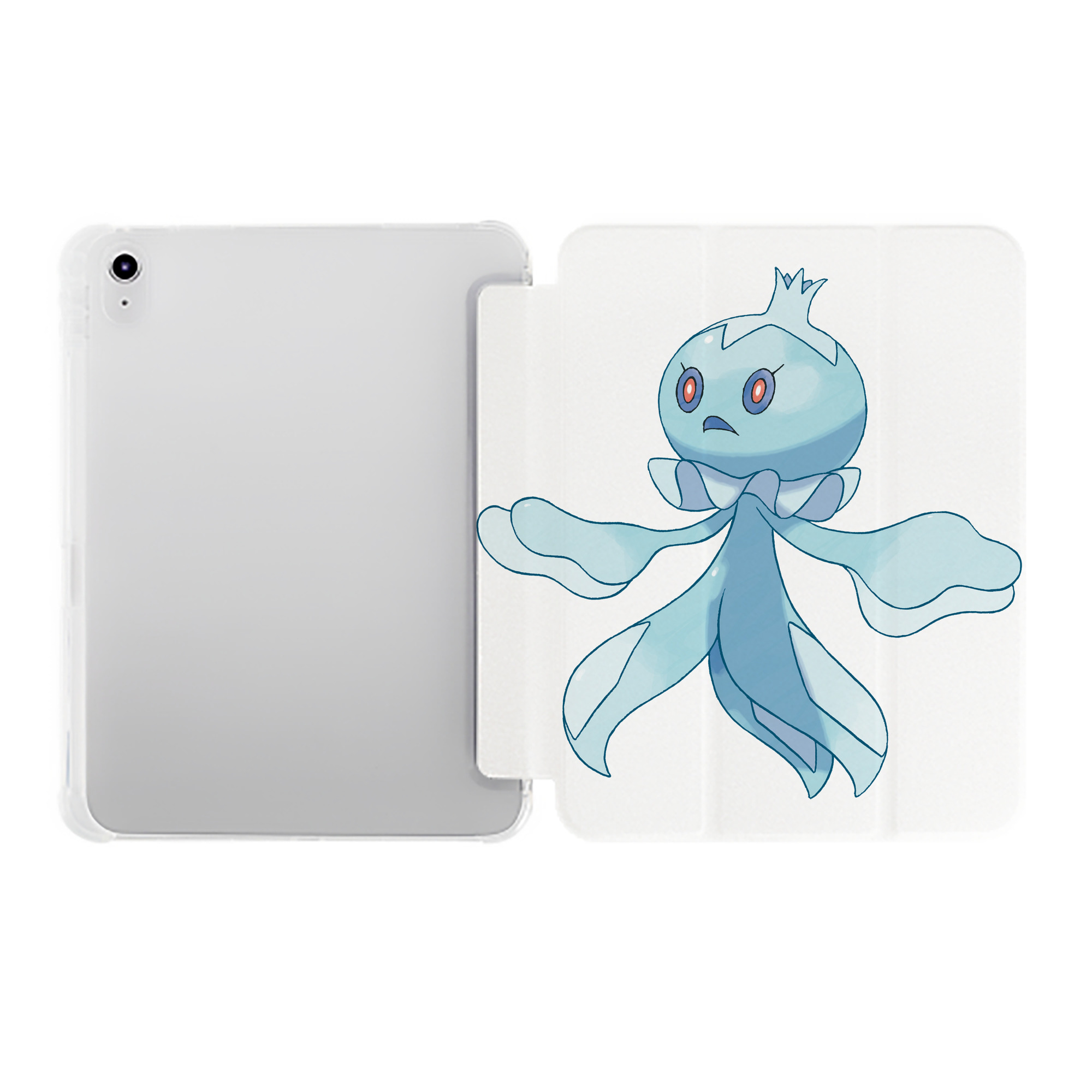 （画像用） ポケットモンスター Pokémon IPad ケース ペン収納付き 三つ折りスタンド PUレザー×シリコン 対応機種9.5/10.5/10.9インチ